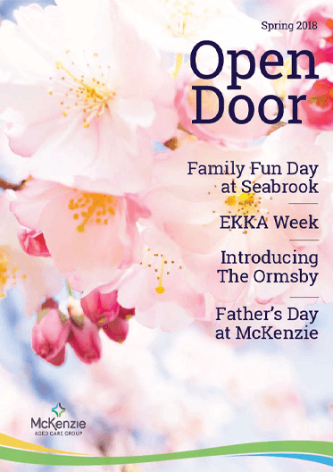 Front cover Open Door magazine Spring 2018